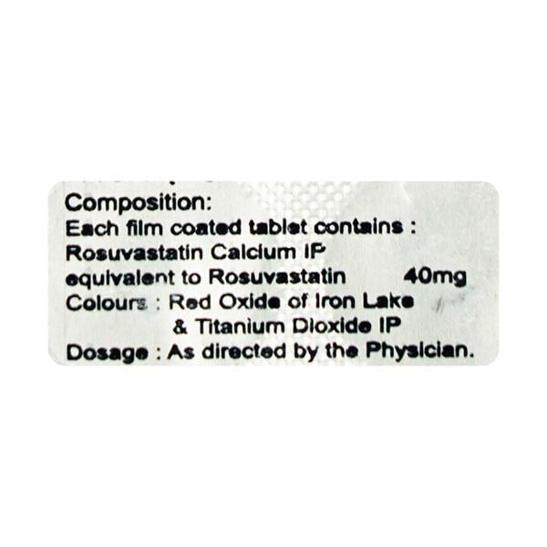 Cardirose 40mg Tablet 10'S