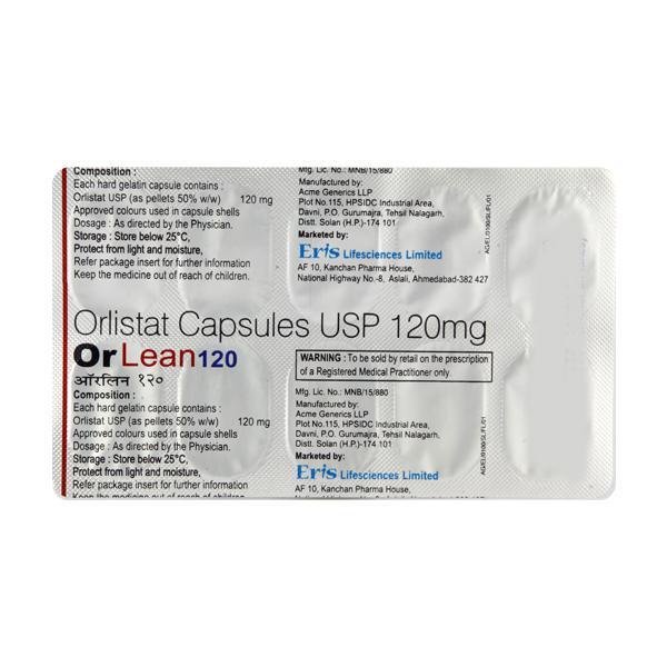 Orlean 120mg Capsule 10'S