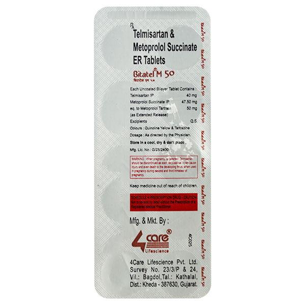 BITATEL M 50mg Tablet 10's