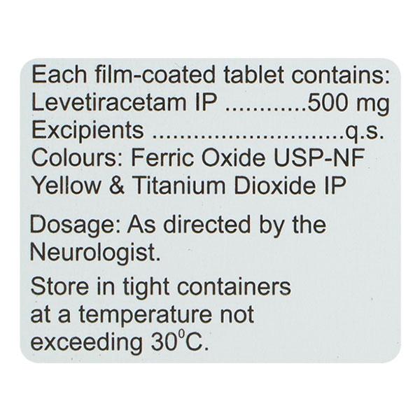 Epictal 500mg Tablet 10'S