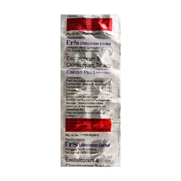 Ezeepam Plus 5mg Tablet 10'S