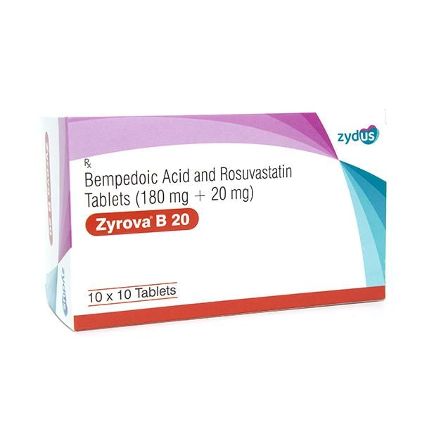 ZYROVA B 20 Tablet 10's
