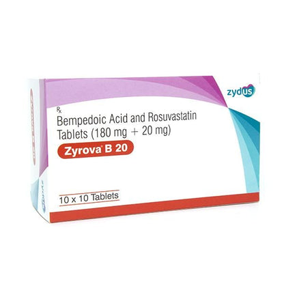 ZYROVA B 20 Tablet 10's