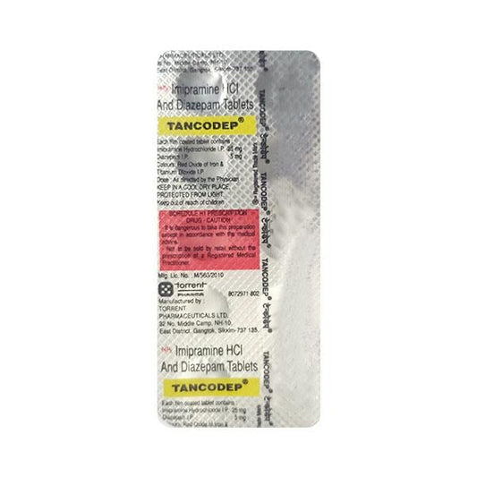Tancodep 5mg Tablet 10'S