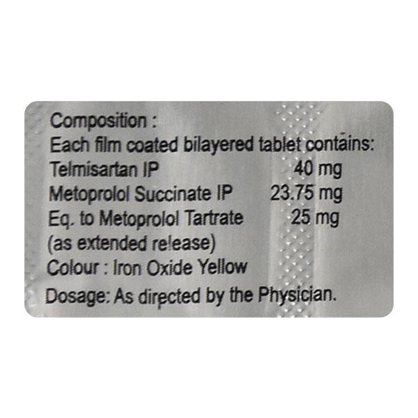 Telmijub Beta 40/25mg Tablet 10'S