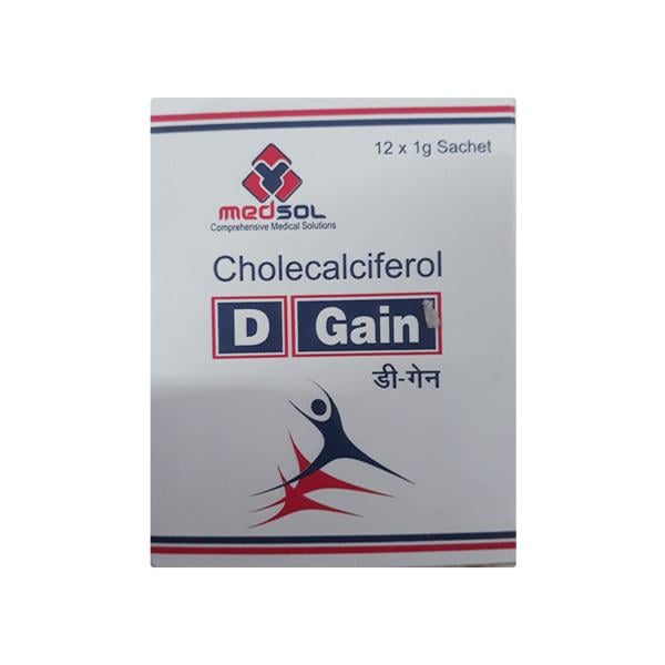 D GAIN Sachet 1gm - Global Surgicals