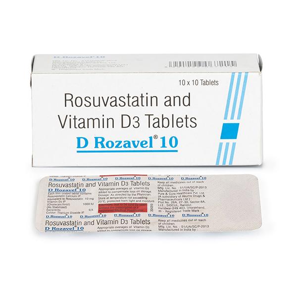 D Rozavel 10mg Tablet 10'S - Global Surgicals