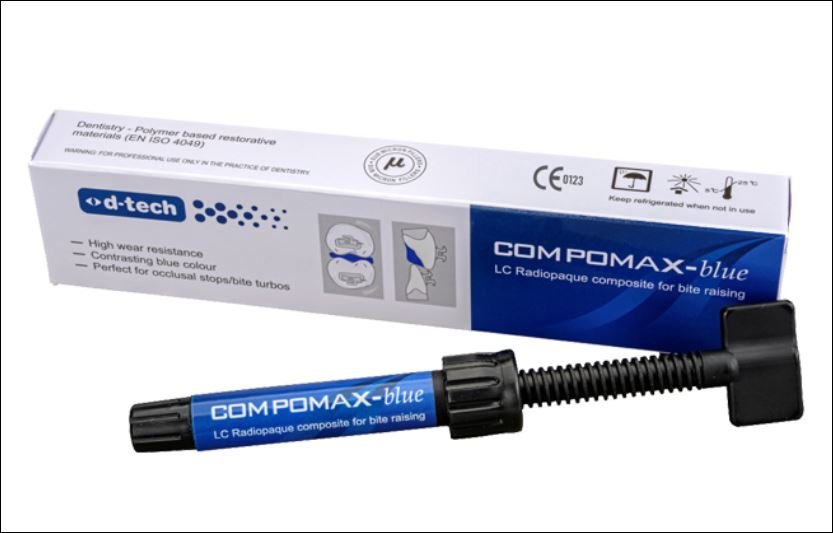 D - Tech Compomax Blu LC Composite Bite Block Material - Global Surgicals