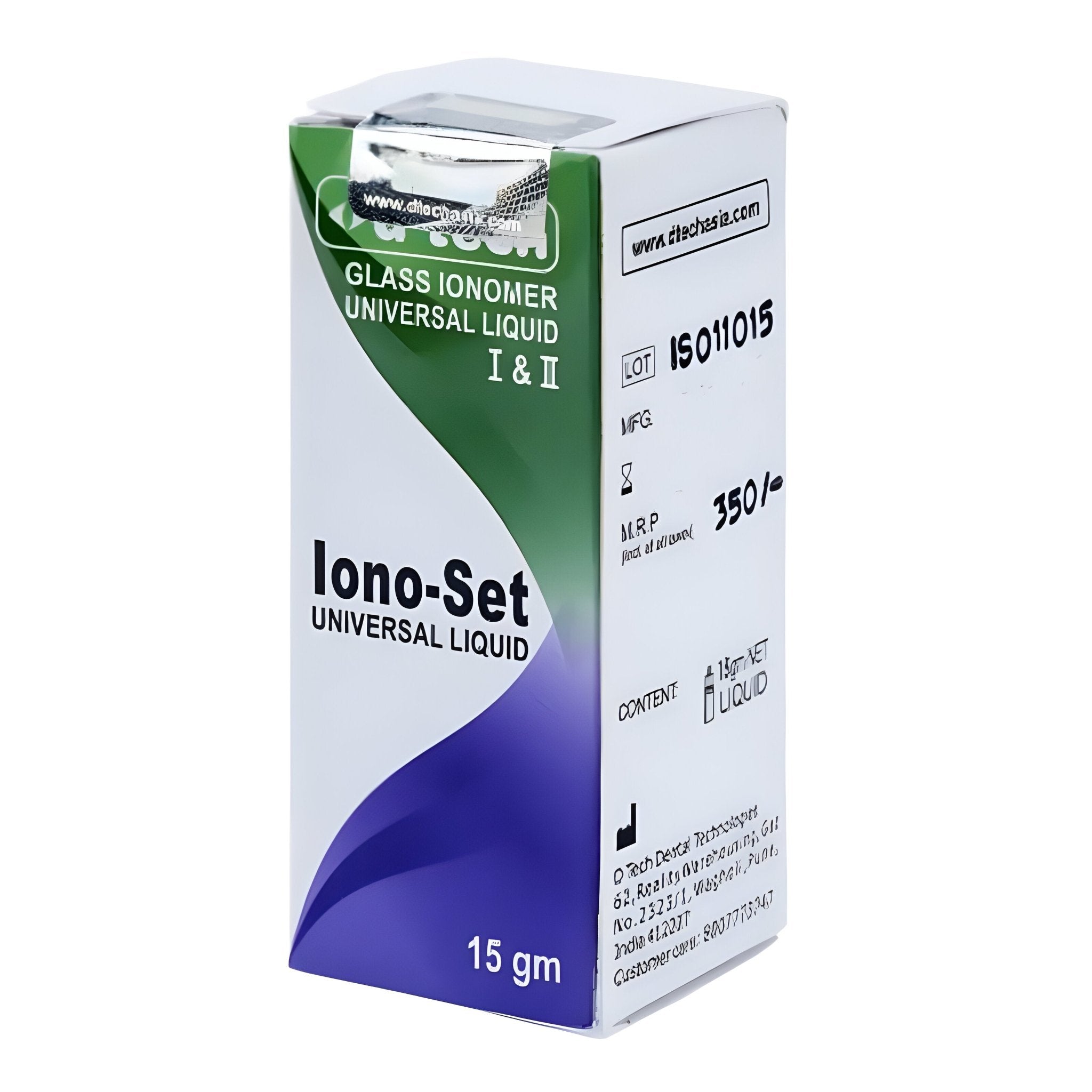 D - Tech Ionoset Universal Liquid Restorative GIC - Global Surgicals
