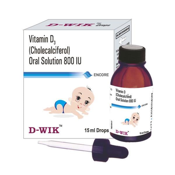 D WIK ORANGE FLAVOUR Oral Drops 15ml - Global Surgicals