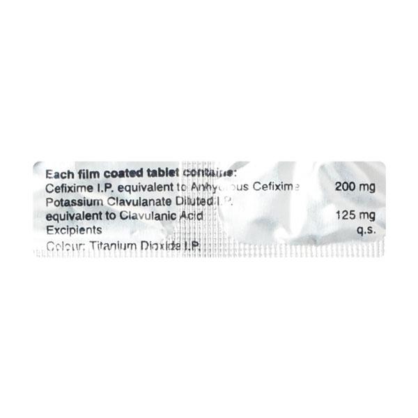 Milixim CV 200mg Tablet 10'S