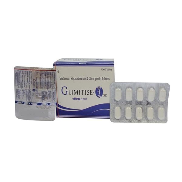 GLIMITISE SR 1 Tablet 10's