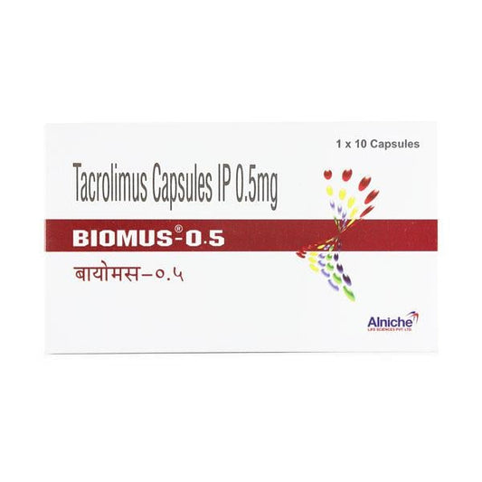 Biomus 0.5mg Capsule 10'S