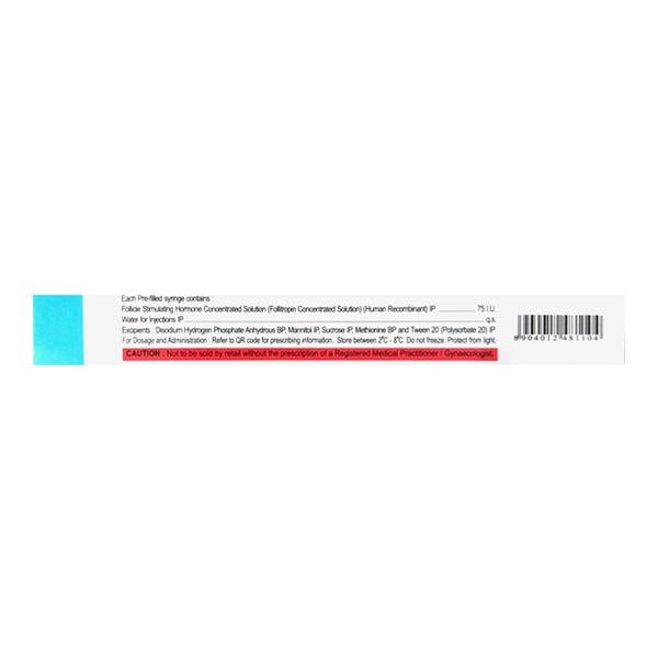 FOLIGRAF 75iu Prefilled Syringe(Pfs) 0.5ml