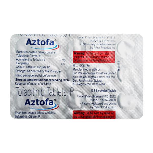 AZTOFA 5mg Tablet 15's