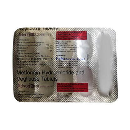 ADVOG M 0.3+ Tablet 10's