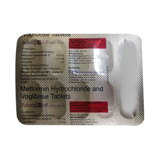 ADVOG M 0.3+ Tablet 10's