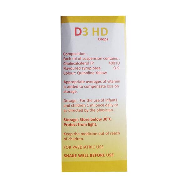 D3 HD Drops 30ml - Global Surgicals