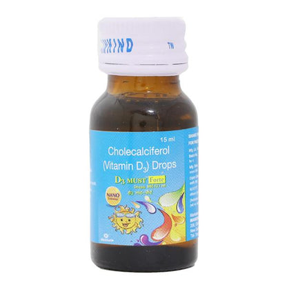 D3 Must Forte Drops 15ml - Global Surgicals