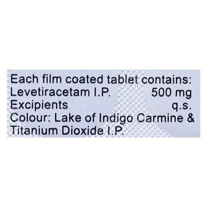 Epicetam 500mg Tablet 10'S