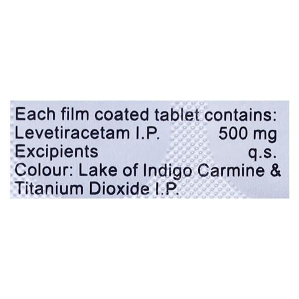 Epicetam 500mg Tablet 10'S