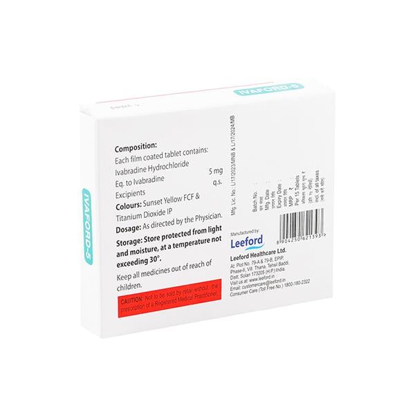 IVAFORD 5 Tablet 15's