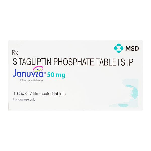 Januvia 50mg Tablet 7'S