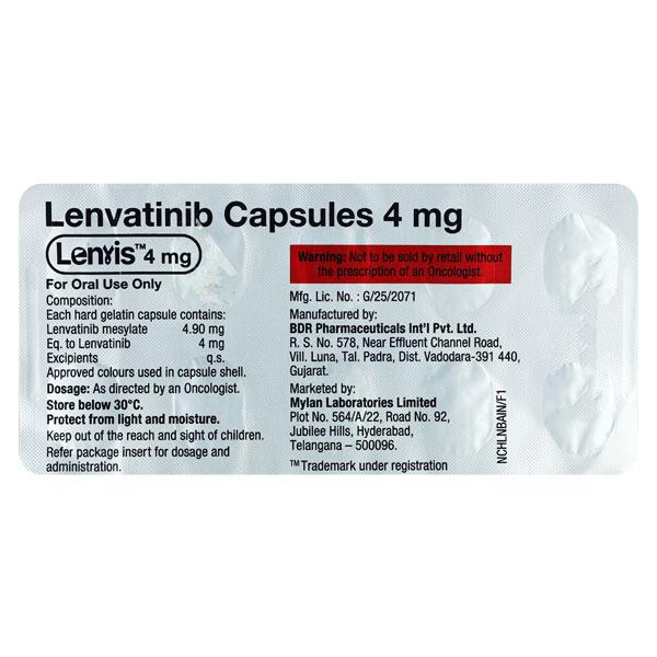LENRIS 4mg Capsule 10's