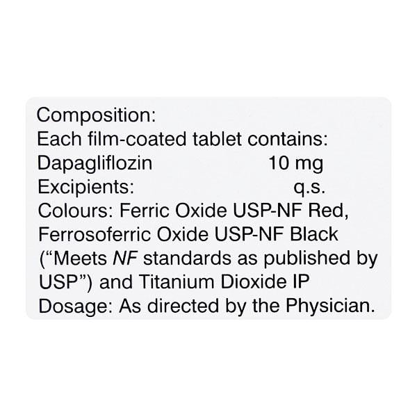 GLUFLOZIN 10 Tablet 15's
