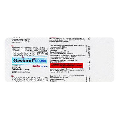 Gesterol SR 300mg Tablet 10'S