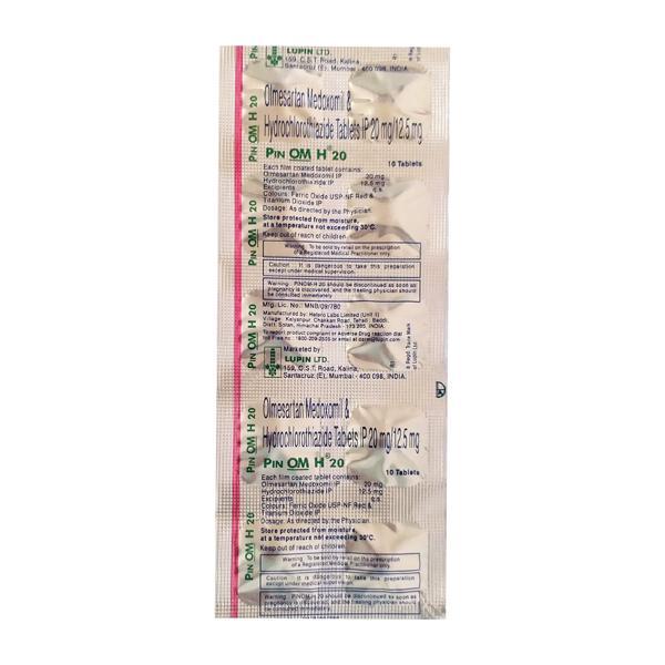 Pinom H 20mg Tablet 10'S