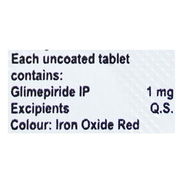 CUPRIDE 1 Tablet 10's