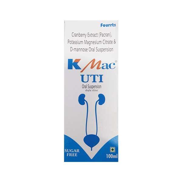 K MAC UTI SUGAR FREE Oral Suspension 100ml