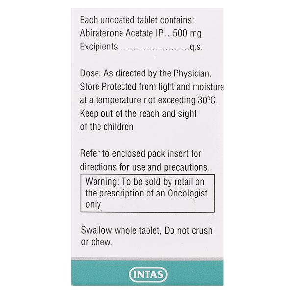 Abiratas 500mg Tablet 60'S