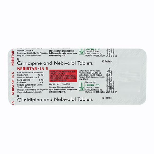NEBISTAR LN 5 Tablet 10's