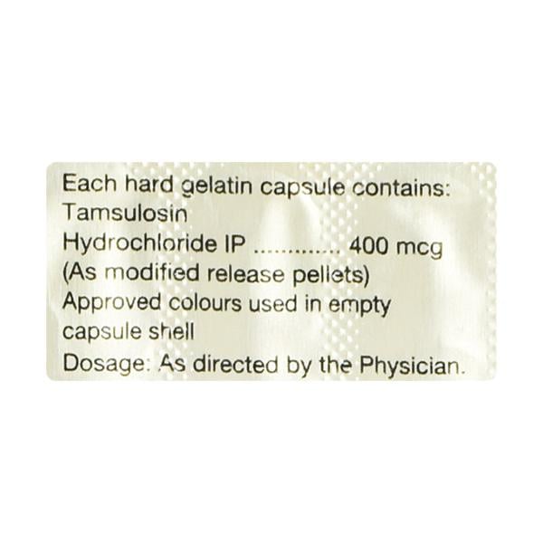 Urimax 0.4mg Capsule 20'S