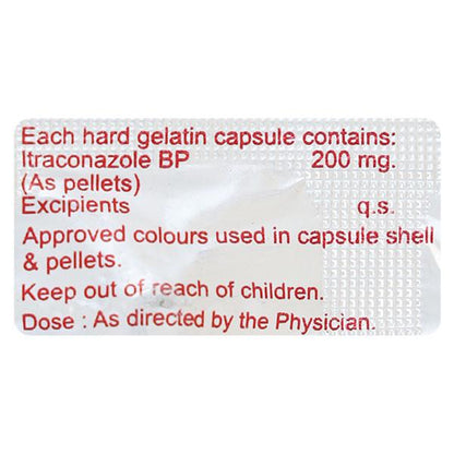 Itrason 200mg Capsule 4'S