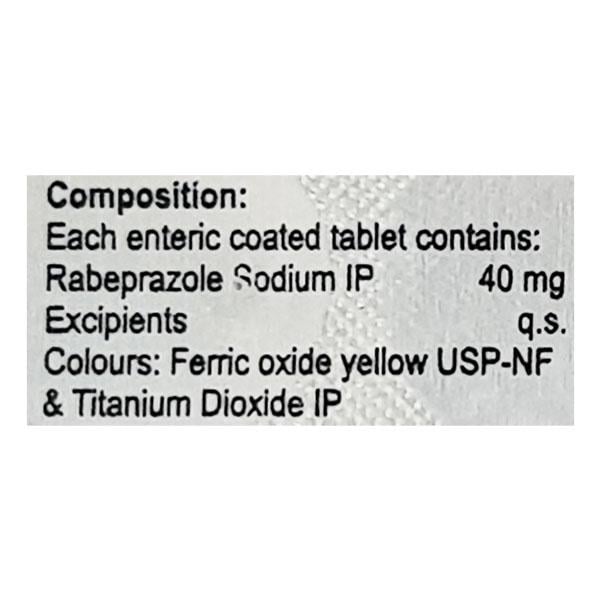 Rabonik 40mg Tablet 10'S