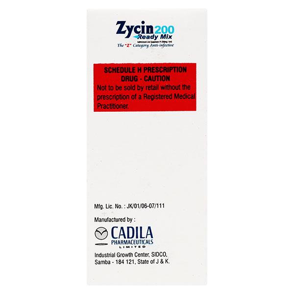 Zycin Redimix 200mg Suspension 30ml