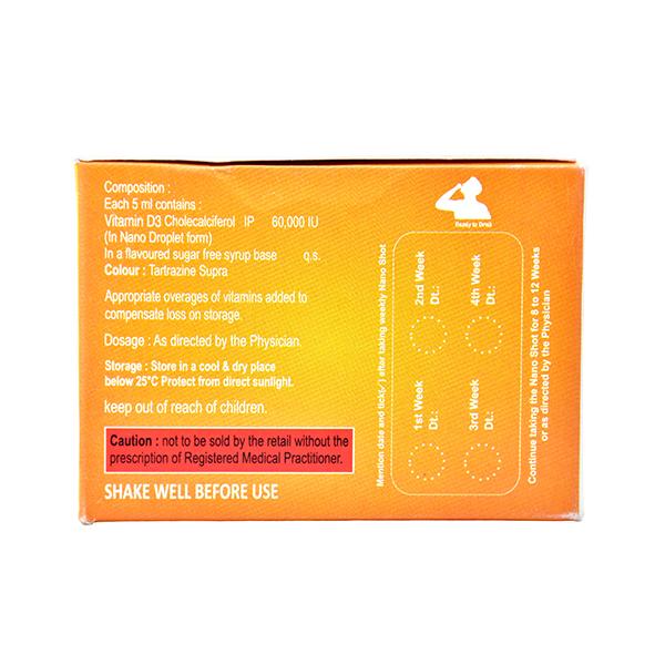 OPTUME D3 SUGAR FREE Nano Shots 5ml