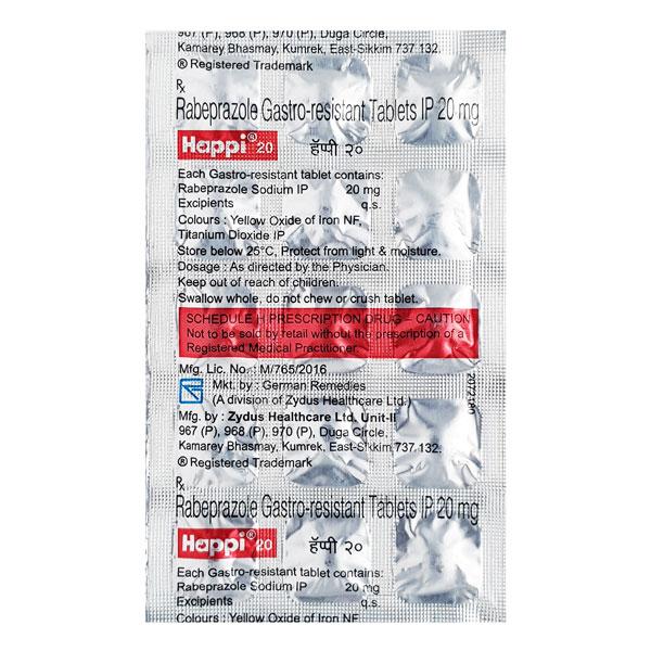 HAPPI 20 Tablet 15's