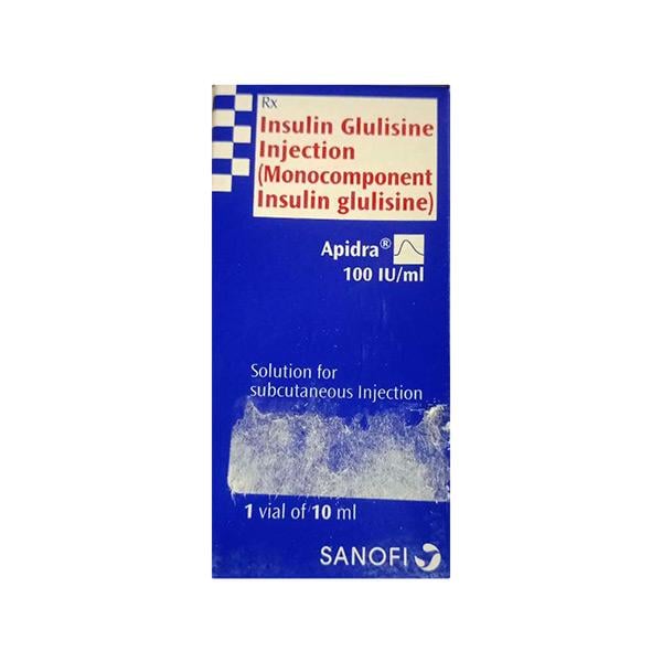 Apidra 100IU Injection 1X10ml