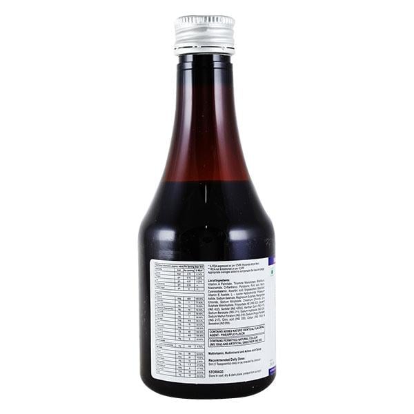 RENERVE TOTAL SUGAR FREE PINEAPPLE FLAVOUR Syrup 200ml