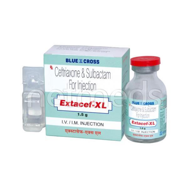 Extacef XL 1.5gm Injection 1's