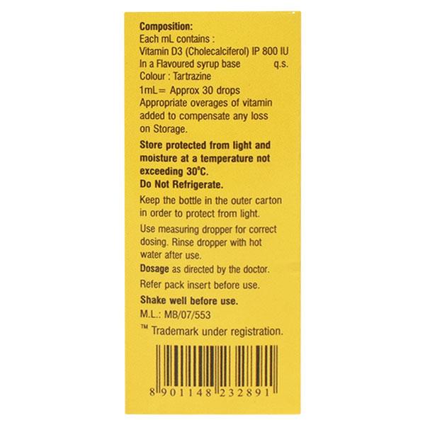 Kidrich D3 Nano 800IU Drops 15ml