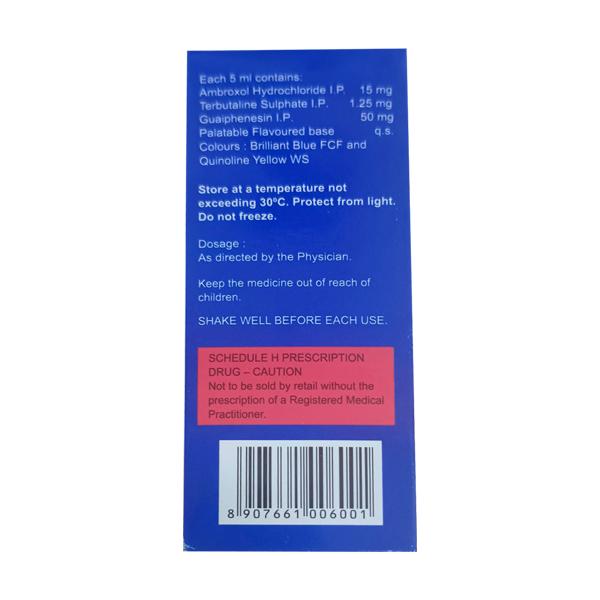 AERODIL SUGAR FREE MIXED FRUIT FLAVOUR Expectorant 100ml