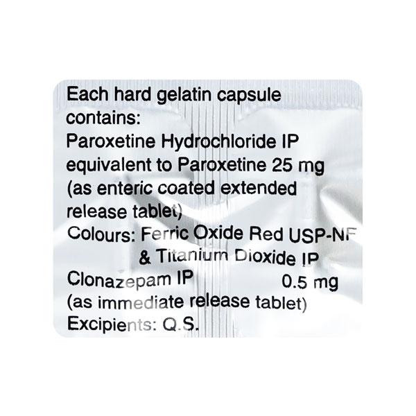 PEXEP PLUS 25mg Capsule 10's
