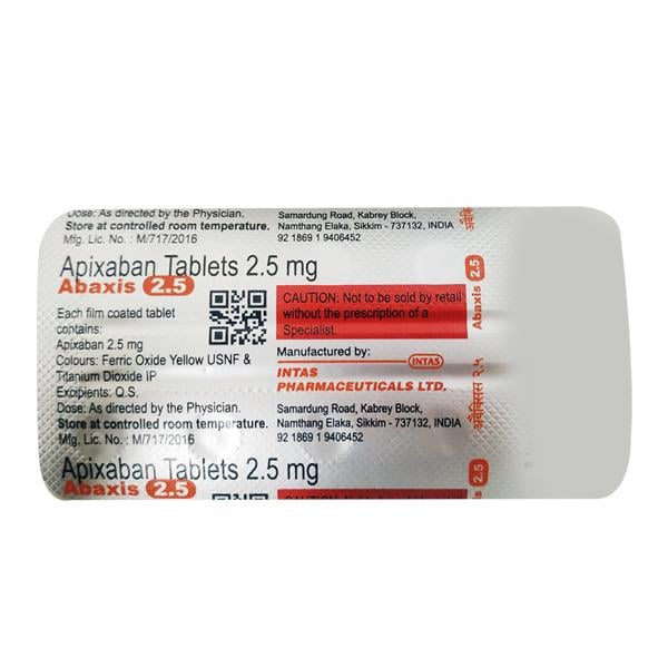 ABAXIS 2.5 Tablet 10's