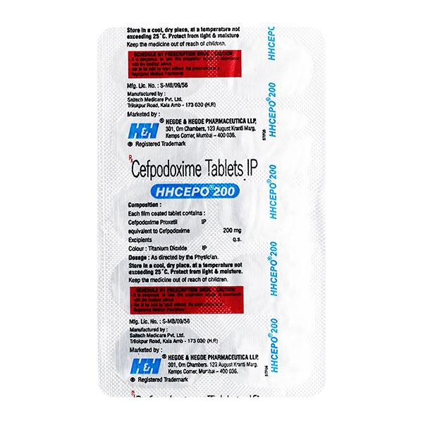 Hhcepo 200mg Tablet 10'S