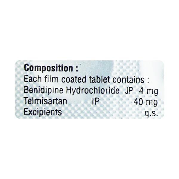 BENIDIN T 4/40mg Tablet 10's